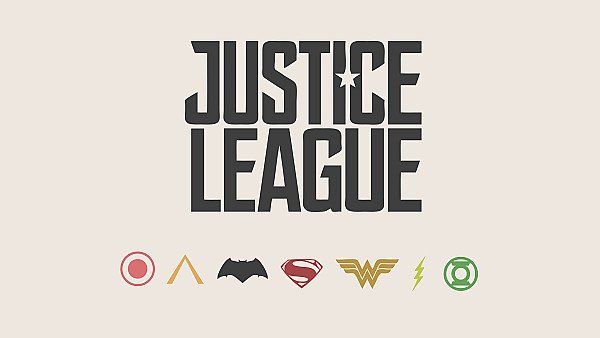 Justice League Minimalism Logos 4k - hdwallpaper4k