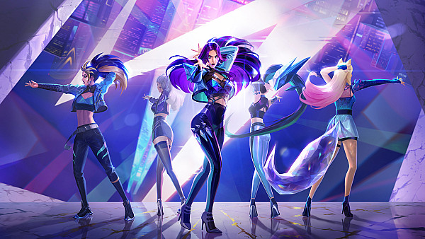 Kda League Of Legends 2023 4k - hdwallpaper4k