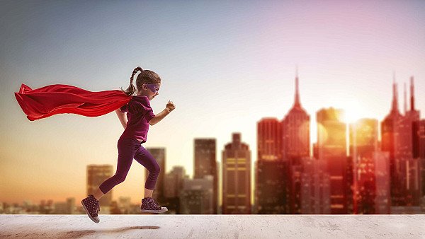 Kid Supergirl - hdwallpaper4k