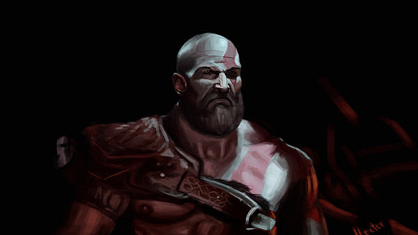 Kratos 4k Art - hdwallpaper4k