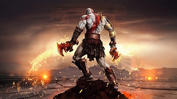 Kratos Armed And Ready - hdwallpaper4k