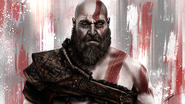 Kratos God Of War 8k - hdwallpaper4k