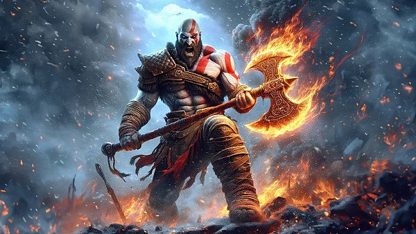 Kratos Immortal Warrior - hdwallpaper4k