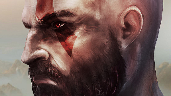 Kratos In God Of War Art - hdwallpaper4k