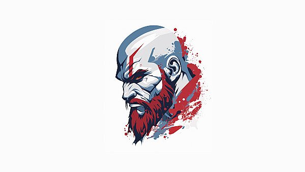 Kratos Minimal 5k - hdwallpaper4k