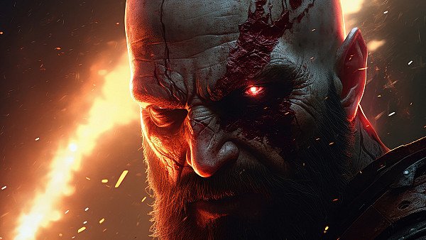 Kratos Saga - hdwallpaper4k