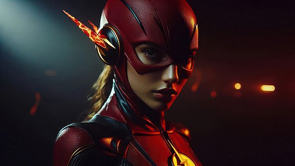 Lady Flash - hdwallpaper4k