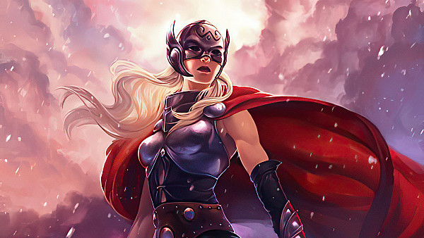 Lady Thor Art - hdwallpaper4k