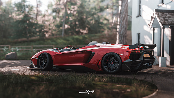 Lamborghini Aventador Sv Forza Horizon 4k - hdwallpaper4k