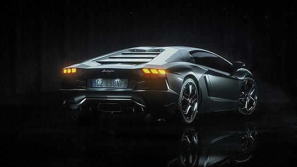 Lamborghini Cgi Rear - hdwallpaper4k