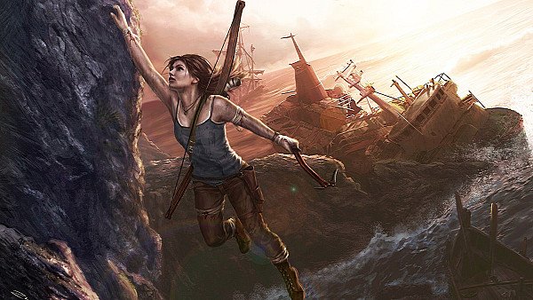 Lara Croft Art - hdwallpaper4k