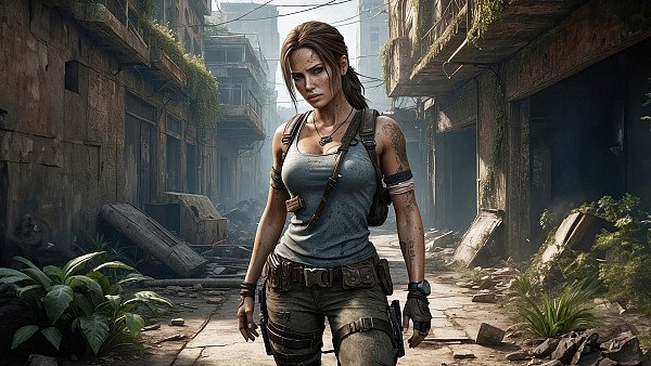 Lara Croft - hdwallpaper4k