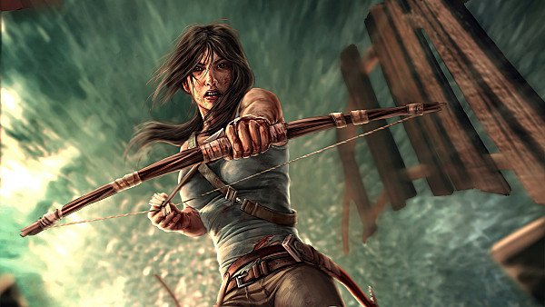 Lara Croft With Bow And Arrow - hdwallpaper4k