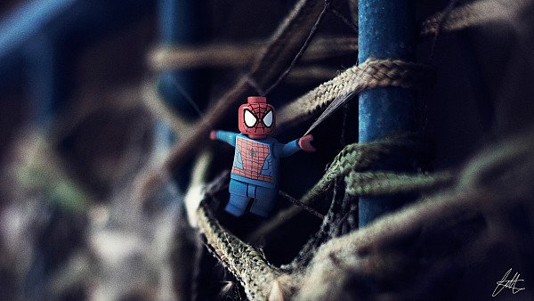 Lego Spiderman Hero - hdwallpaper4k