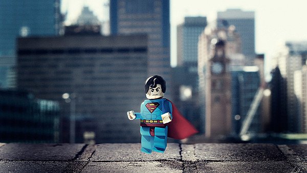 Lego Superman Hero - hdwallpaper4k