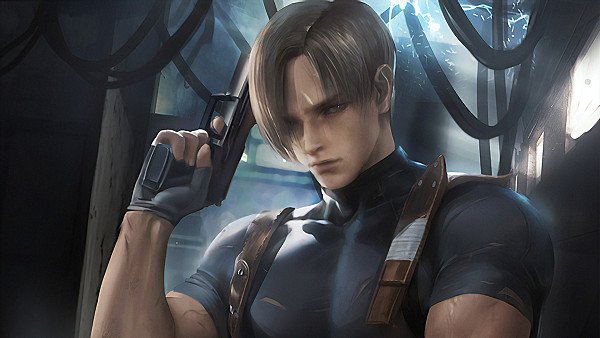 Leon Resident Evil Fanart wallpaper