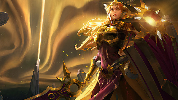 Leona League Of Legends Game Art 4k - hdwallpaper4k