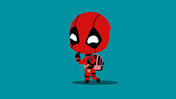 Little Deadpool - hdwallpaper4k