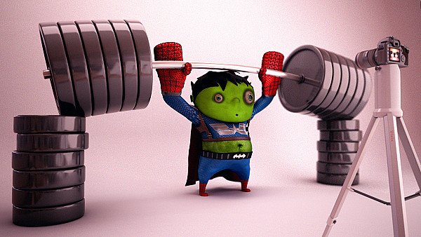 Little Hulk Superhero Workout - hdwallpaper4k