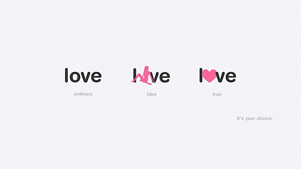 Love Typography - hdwallpaper4k