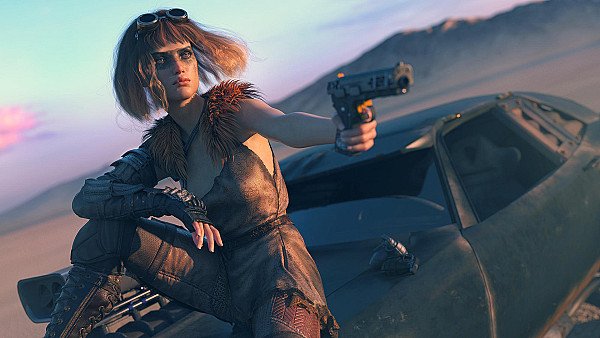 Madmax Fantasy Girl - hdwallpaper4k