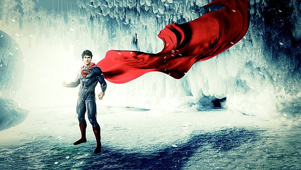 Man Of Steel Cape Flying - hdwallpaper4k