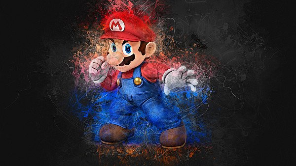 Mario Artwork 4k wallpaper