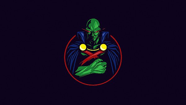 Martian Manhunter Minimalism 4k - hdwallpaper4k