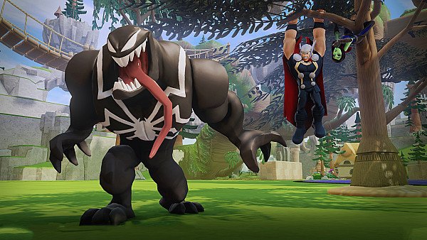 Marvel Disney Infinity Venom And Thor 4k - hdwallpaper4k