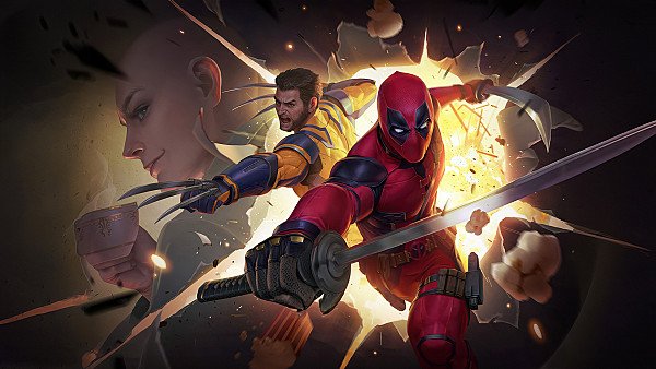 Marvel Future Fight X Deadpool And Wolverine - hdwallpaper4k