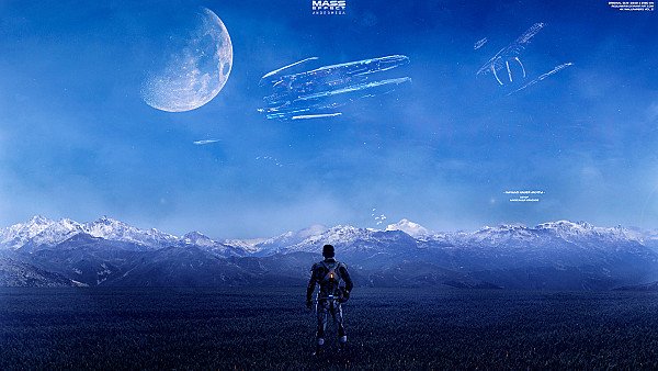 Mass Effect Andromeda Game Artwork wallpaper