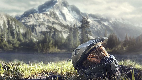 Master Chief Halo 4 Helmet - hdwallpaper4k