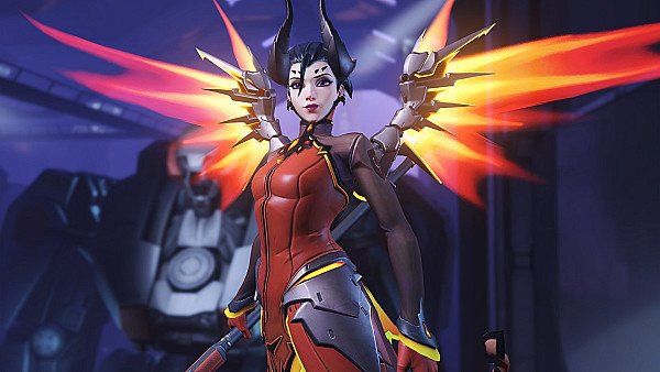 Mercy Devil Overwatch - hdwallpaper4k