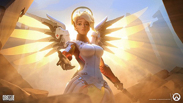 Mercy Overwatch - hdwallpaper4k