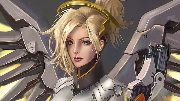 Mercy Overwatch 2 Artwork 4k - hdwallpaper4k