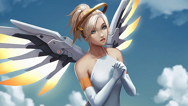 Mercy Overwatch Art 4k - hdwallpaper4k