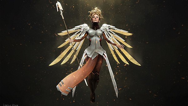 Mercy Overwatch Art Hd - hdwallpaper4k