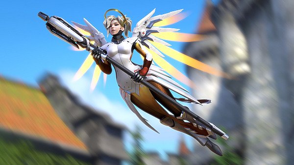 Mercy Overwatch Artwork 4 - hdwallpaper4k