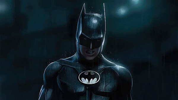 Michael Keaton Concept Art As Batman From The Flash Movie - hdwallpaper4k