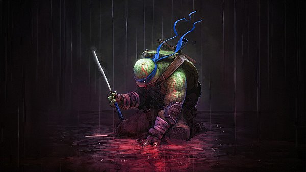 Michelangelo Teenage Mutant Ninja Turtles Artwork - hdwallpaper4k