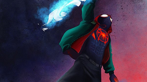 Miles Morales Arts - hdwallpaper4k