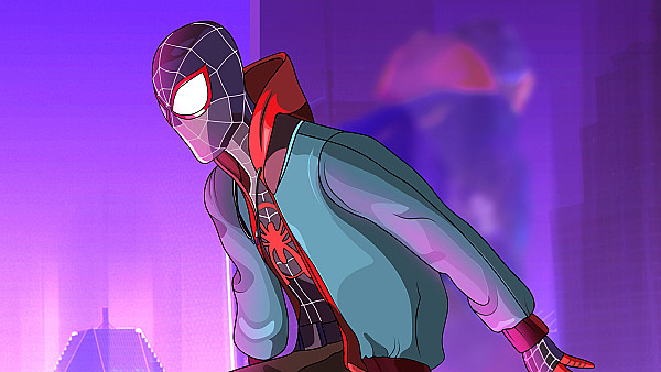 Miles Morales Colorful Art - hdwallpaper4k