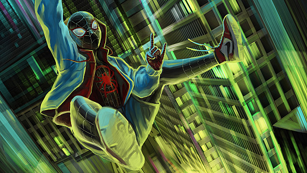 Miles Morales Spider - hdwallpaper4k