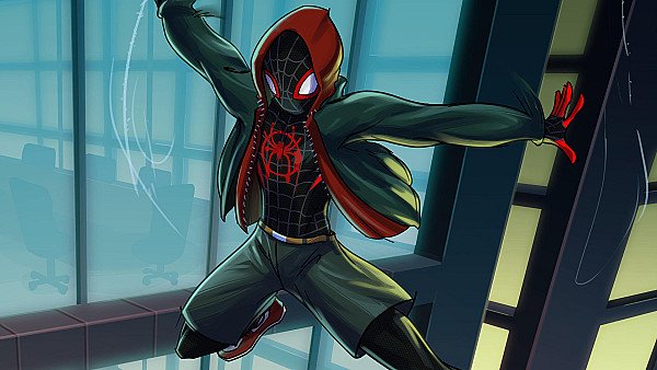 Miles Morales Spiderverse Art - hdwallpaper4k