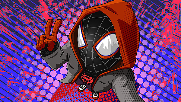 Miles New Spiderman - hdwallpaper4k