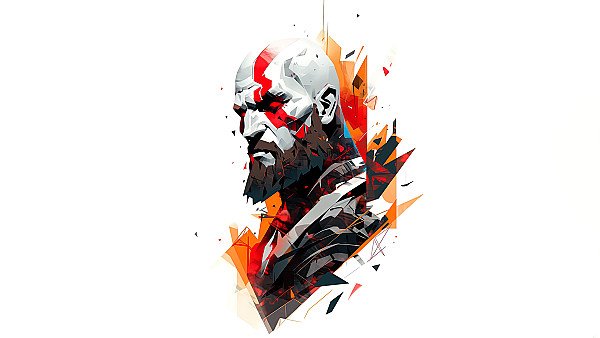 Minimal Kratos 5k - hdwallpaper4k