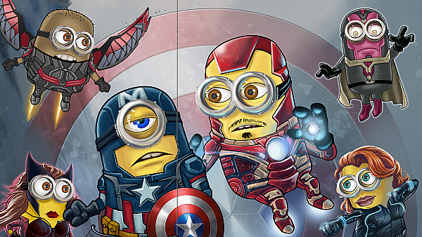 Minion Avengers - hdwallpaper4k