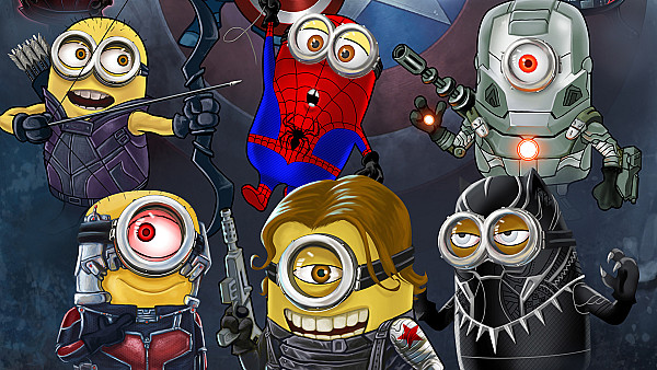 Minions Avengers - hdwallpaper4k