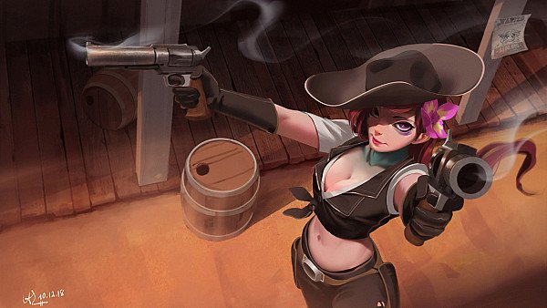 Miss Fortune League Of Legends Art - hdwallpaper4k