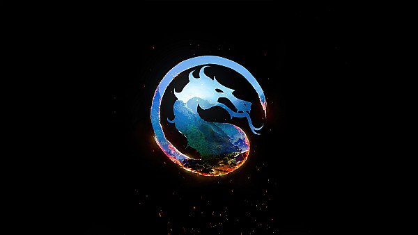 Mortal Kombat 1 Logo 5k - hdwallpaper4k